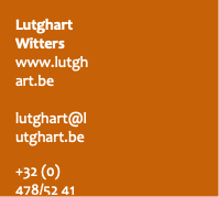 Lutghart Witters
www.lutghart.be

lutghart@lutghar